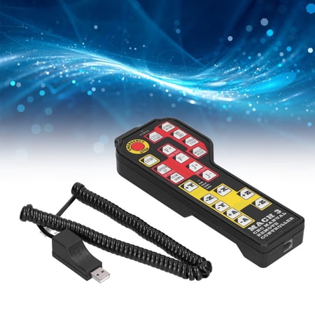 Usb Handwheel QIILU USB Handbrake,USB Handwheel 4 Axes Electronic Handbrake Remote ...