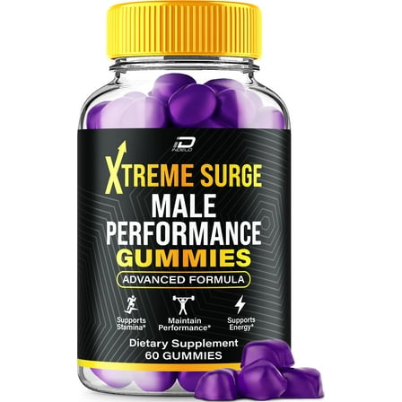 Xtreme Surge Gummies for Men – XtremeSurge Gummy Natural Blend Reviews, 1 Pack, 60 Gummies