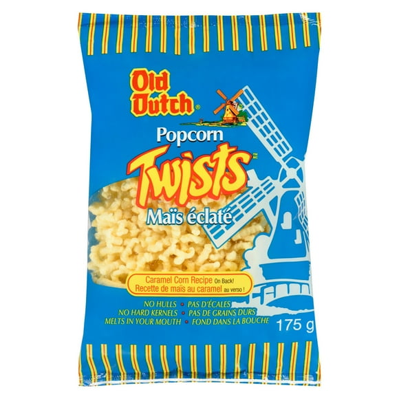 Old Dutch Popcorn Twists Puff Corn Snack, 175g