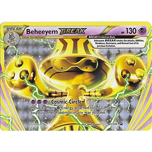 Pokemon Card New Beheeyem Break XY135 Break Rare