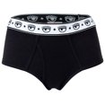 thumbnail image 4 of CHIARA FERRAGNI Slip para Mujer Pack de 2 - Briefs, Algodón Elástico, Cintura con Logotipo, uni Negro/Blanco XS (X-Small), 4 of 5