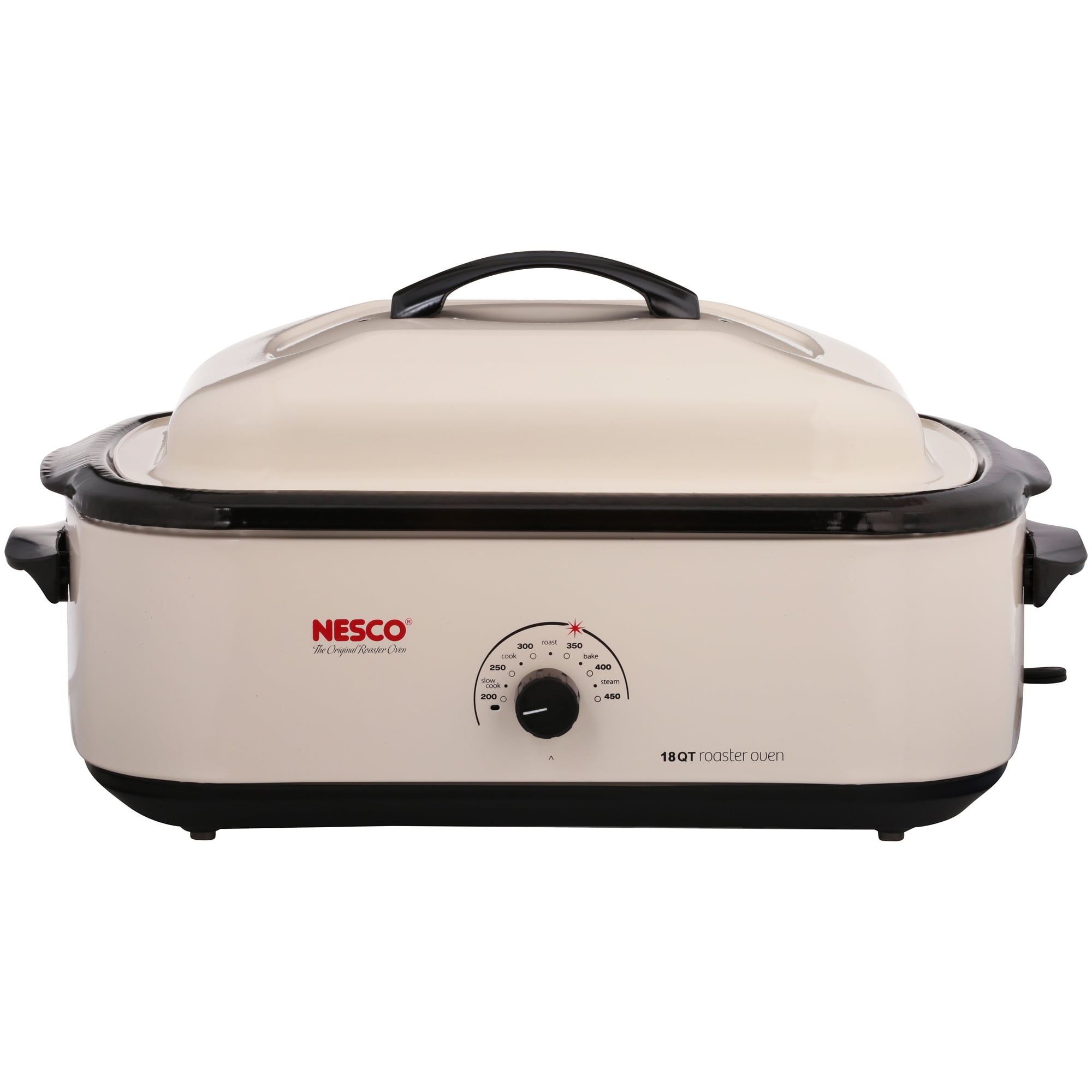 18Qt. Roaster Oven Adjustable Temperature Lasagna Turkey Porcelain