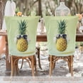 thumbnail image 5 of Decorative Chair Back Cover One Size x6 Chair Cover Dining Chair Slipcovers Chair Back Decoration Festival Chair Decoration Pineapple Glasses, 5 of 6