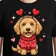 thumbnail image 3 of Goldendoodle Valentines Shirt – T-Shirt, Hoodie & Sweatshirt – Dog Lover Gift – Valentine's Day Outfit, 3 of 6