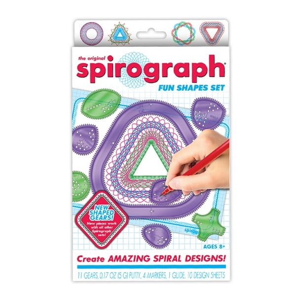 Spirograph Fun Shapes Set - Walmart.com - Walmart.com