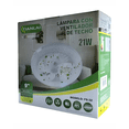thumbnail image 4 of Lámpara LED con Ventilador de Techo 21W Rosca E27 Luz Blanca 9”, 4 of 4