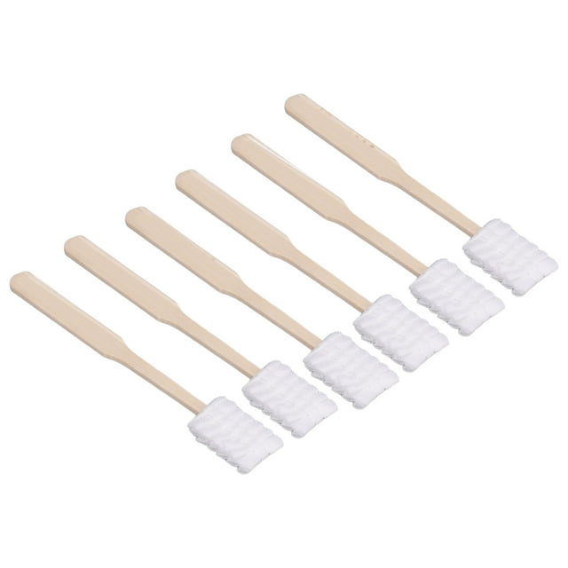 Cepillo De Dientes De Gasa Suave 30 Piezas Cepillo De Dientes Desechable Para Mujer Embarazada Cuidado Bucal Cepillo De Dientes Suave Con Mango De Bambú ANGGREK Otros