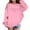 R940/Pink, variant on Vividxx Sweatshirts For Girls Fashion Letter Printed Crewneck Sweatshirt Casual Loose Long Sleeve Pullovers Tops Fashion Clothes 2-3 Years