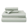 thumbnail image 1 of Cosy House Collection Juego De Sábanas 100% Rayón Derivado De Bambú – Juego De Cama De 5 Piezas Con Bolsillo Profundo, Transpirable, Suave Y Sedoso (Split King Silver), 1 of 1