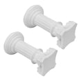 thumbnail image 3 of Shisuyan 2 Pcs Design Style Européen en Résine Décorations Créatives en Résine (Blanc), 3 of 8