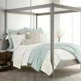 thumbnail image 2 of Levtex Home - 100% Linen - Queen Duvet Cover - Washed Linen in Spa - Duvet Cover Size (90 x 94in.), 2 of 8