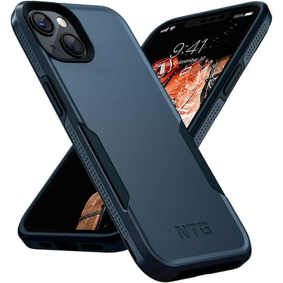 NTG Shockproof Designed for iPhone 13 Case [2 Layer Structure Protection] [Military Grade Anti-Drop] Lightweight
