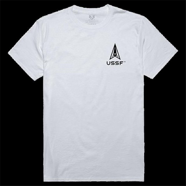 Rapid Dominance RS2-SF5-WHT-04 T-Shirt Graphique Décontracté Force Spatiale US, Blanc - Extra Grand