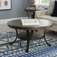 thumbnail image 7 of Holloway 36" Round Cocktail Table, Rustic Umber, 7 of 7