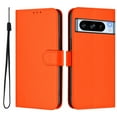 thumbnail image 2 of Compatible with Google Pixel 8A Wallet Case with RFID Blocking Credit Card Holder, PU Leather Folio Flip Kickstand Protective Shockproof Anti-fall Phone Case Cover Women Men,Orange, 2 of 11