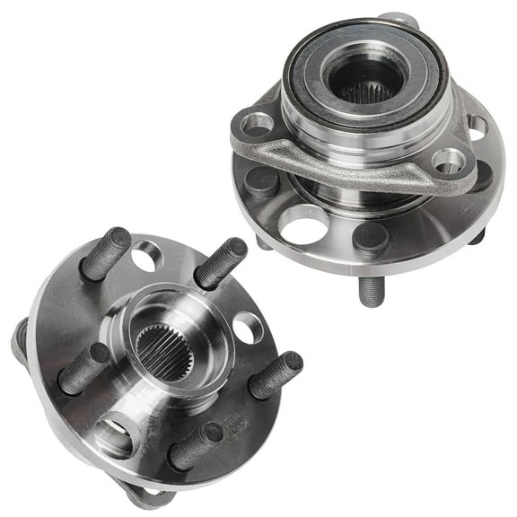 Detroit Axle - Front Wheel Hub Bearings Assembly Replacement for Buick Skylark Chevy Cavalier Olds Cutlass Calais Pontiac Sunfire