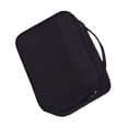 thumbnail image 3 of Riousery Waterproof Electronics Organizer Travel Bag for Cable Accessories Storage, Multifunctional Portable Case, Black, 3 of 7