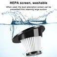 thumbnail image 4 of Handheld Vacuum, Hand Vacuum Cordless with High Power, Mini Vacuum Cleaner Handheld Powered Rechargeable Quick Charge Tech, for Home and Car Cleaning, 4 of 9
