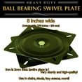 thumbnail image 2 of 8" Swivel Plate Turntable Full Ball Bearing for stools, chairs, displays, 2 of 4