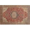thumbnail image 1 of Ahgly Company Machine Washable Indoor Rectangle Traditional Brown Red Area Rugs, 2' x 5', 1 of 7
