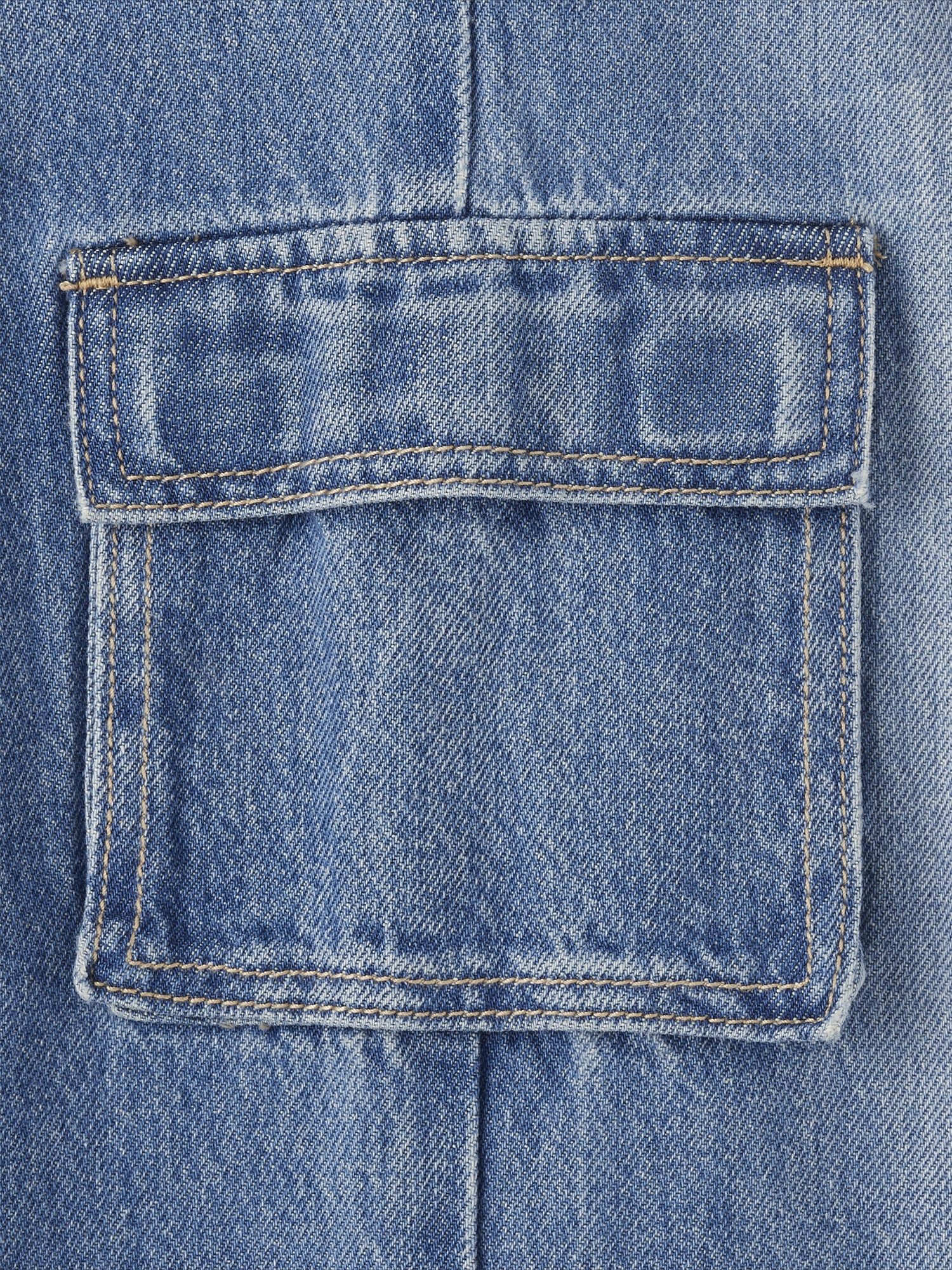 The Children's Place Girls Baggy Fit Cargo Jeans, Sizes 4-16