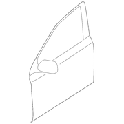 subaru outback door shell