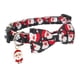 thumbnail image 4 of Collar para perro ADOGGYGO, pajarita grande de Papá Noel roja ajustable, 4 of 5