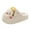 White, variant on Aayomet Cute Slippers for Women Winter Warm Memory Foam House Slippers,White 39