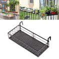 thumbnail image 1 of de hierro forjado soporte colgador de balcón colgante estantes soporte cesta pa interiores y exteriores Porches decoración de Los 60x20x12cm Macarena estante colgante de maceta, 1 of 8