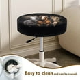 thumbnail image 3 of SEANATIVE Desert Horse Round Stool Cover 2 Piece Bar Stool Seat Covers 13"-15" Cushioned Stool Seat Cushion Insert Outdoor Home Decor Size M, 3 of 7