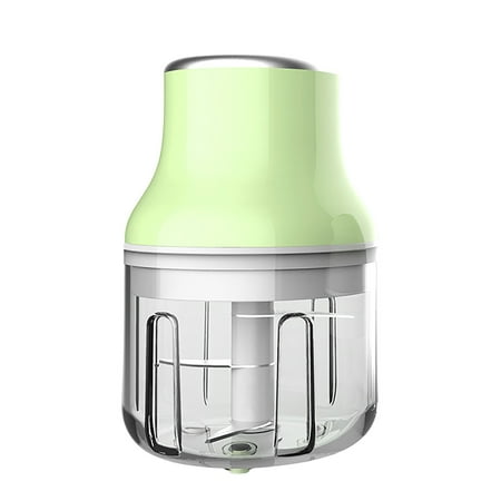 

Kitchen Utensils Gadgets Kitchen Essentials for New Home Household Mini Electric Garlic Chopper Wireless Garlic Masher Household Kitchen Small Food Processor (250Ml)