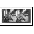 thumbnail image 2 of Historic Framed Print, Ave. of Palms, De Lessups Mansions and entrance to the Panama Canal at Colon, 17-7/8" x 21-7/8", 2 of 9