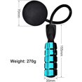 thumbnail image 5 of Cordless Jump Rope Tangle-Free Rapid Speed Skipping Ropes for Fitness Weighted Jump Rope with Non-Slip Memory Foam Handles for Kids Adults, 5 of 7