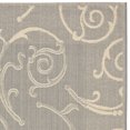 thumbnail image 2 of Safavieh Courtyard Grey Indoor Outdoor Rug - Runner 2'4" x 12', 2 of 4