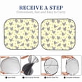 thumbnail image 6 of Bingfone Funny Chicken Windshield Sun Shade 2-Piece Foldable Car Front Window Sunshade for Most Sedans SUV Truck - Large, 6 of 7