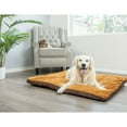 thumbnail image 2 of Armarkat Plush Pet Dog Bed, X-Large, Brown, 2 of 11