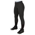 thumbnail image 1 of Pantalón de Softbol CHAMPRO Fireball Corte Knicker Tiro Bajo Tela TEK-KNIT con Rodillas Reforzadas Mujer Negro S, 1 of 5