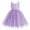 Rainbow Purple, variant on IBTOM CASTLE Toddler Girls Rainbow Tulle Birthday Dress Sequin Pageant Dress V-Neck Kids Birthday Princess Party Dress, Toddler Formal Ball Gown Blue