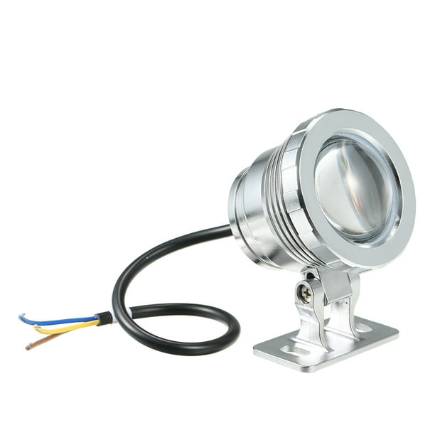 Spot à LED étanche argent 12V, 10W, RGB