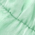 thumbnail image 5 of Women's Short Sleeve Dresses with Pockets Plus Size Multi-Color Satin Zipper V-Neck Dress, 5 of 9