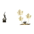 thumbnail image 1 of Escultura abstracta de fuego, figura decorativa, estatua, arte moderno, adorno, hoja de metal, decoración, resina, hierro, artesanía, adecuada para sa, 1 of 8