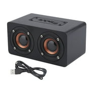 Hot M5 Wooden blu et ooth Speaker HIFI wir eless Speaker 3D Stereo Loudspeaker Portable Sound Box Durable Loudspeaker