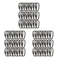 thumbnail image 4 of Mosquetón de bloqueo de anillo en D de Metal Bewildely 24 piezas, 4 of 6