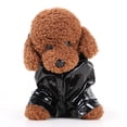 thumbnail image 2 of Chubasquero para perros amarillo L XL mascota chaqueta jinwen  Impermeable para cachorros, 2 of 4