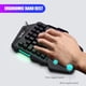 thumbnail image 4 of Kit Gamer HXSJ - Mouse A883 RGB + Teclado V100 35 teclas + Adaptador P8 para Android - Compatible con Windows/Android/Linux - Iluminación LED - Plug & Play - Portátil, 4 of 7