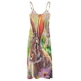 thumbnail image 5 of Easter Bunnies Rabbits Fine Art Sleeveless Dress Summer Dress Woman 2025, 5 of 7