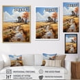 thumbnail image 4 of Designart "Contemplative Countryside at the Farmhouse" Landscape & Nature Wall Decor, 4 of 5