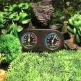 Terrarium Temperature Humidity Monitor Dial Thermometer Hygrometer for