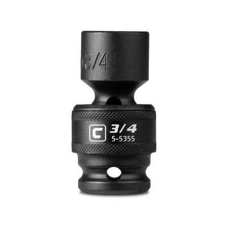 

Capri Tools 3/4-Inch Universal Impact Socket 1/2-Inch Drive 6-Point SAE