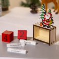 thumbnail image 3 of Calendario de Adviento de Navidad para niños, alce creativo, muñeco de nieve, colgante de madera DIY, regalo de Navidad para niños, decoración de Natal Noel, 2024, 3 of 4